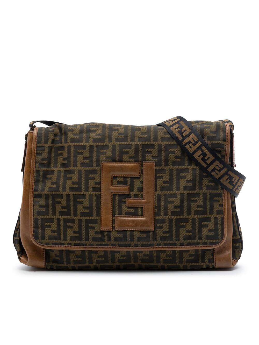 Fendi Zucca Canvas Ff Messenger Bag #361088F72B